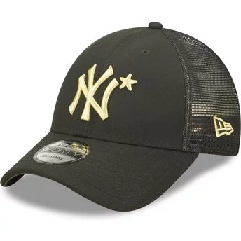 Gorra trucker negra con logo dorado 9FORTY All Star Game de New York Yankees MLB de New Era