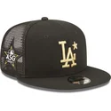 new-era-flat-brim-golden-logo-9fifty-all-star-game-los-angeles-dodgers-mlb-black-trucker-hat