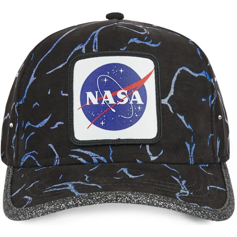 petten-gebogen-zwart-verstelbare-band-nasa-van-capslab petten-gebogen-zwart-verstelbare-band-nasa-van-capslab