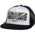 petten-plat-zwart-snapback-spitfire-black-ww18-van-wheels-and-waves
