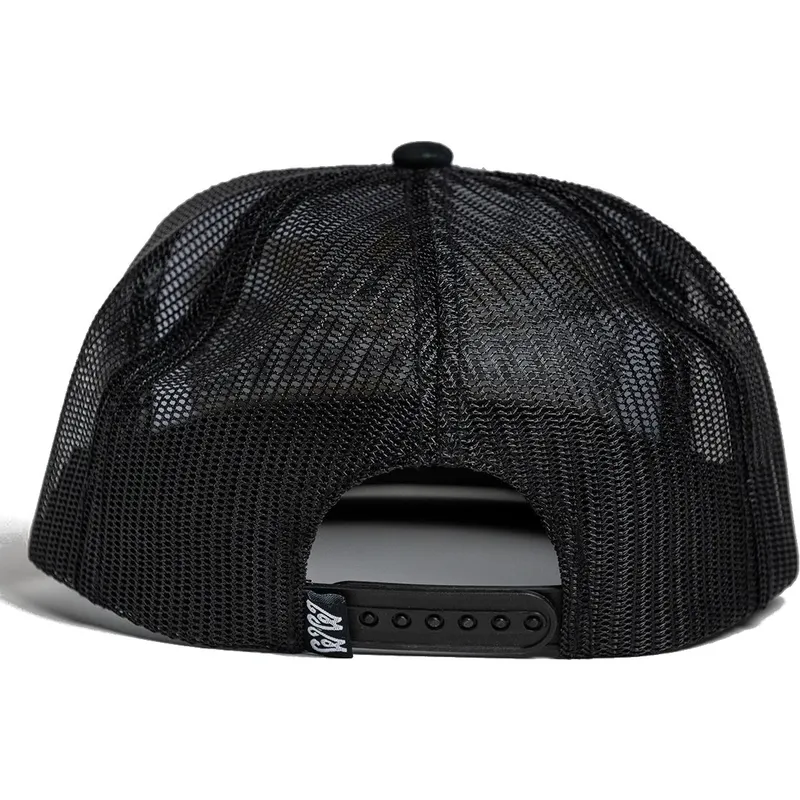 petten-plat-zwart-snapback-spitfire-black-ww18-van-wheels-and-waves