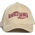 petten-gebogen-beige-verstelbare-band-van-wheels-and-waves