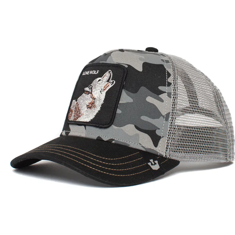 petten-gebogen-camouflage-snapback-lone-wolf-solitario-dog-soldier-the-farm-van-goorin-bros