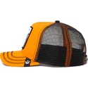 casquette-trucker-orange-et-noire-tigre-the-white-tiger-the-farm-goorin-bros