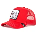 casquette-trucker-rouge-requin-shark-dunnah-the-farm-goorin-bros