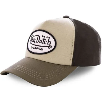 Snapback z zielonym zakrzywionym daszkiem TOI1 od Von Dutch