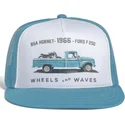 petten-plat-blauw-snapback-1966-ww23-van-wheels-and-waves