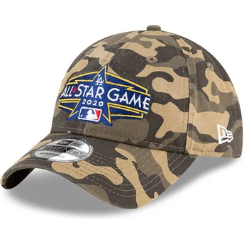 Cappellino curvo mimetico regolabile 9TWENTY All Star Game Core Classic dei Los Angeles Dodgers MLB di New Era