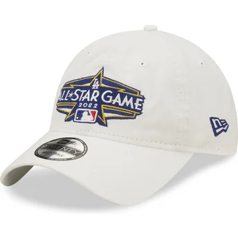 Petten gebogen wit verstelbaar 9TWENTY All Star Game Core Classic van Los Angeles Dodgers MLB van New Era