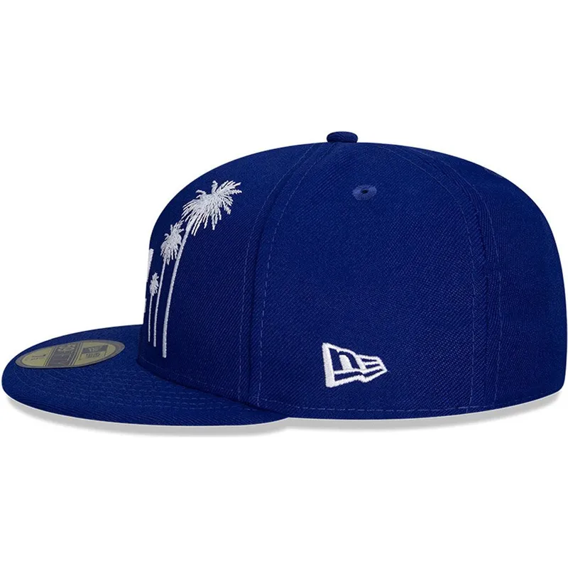 petten-plat-blauw-fitted-59fifty-all-star-game-palm-van-los-angeles-dodgers-mlb-van-new-era