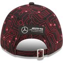 new-era-curved-brim-9forty-esports-grand-prix-mercedes-formula-1-black-and-red-adjustable-cap