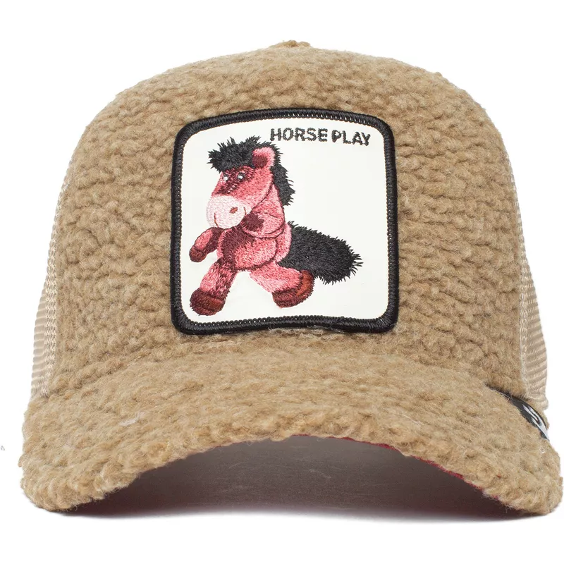 goorin-bros-stuffed-horse-horse-play-the-farm-brown-shearling-trucker-hat