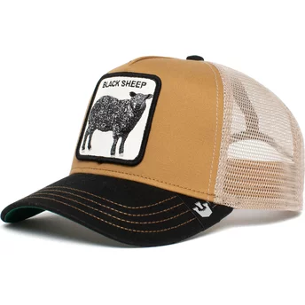 Goorin Bros. The Black Sheep The Farm Brown, White and Black Trucker Hat