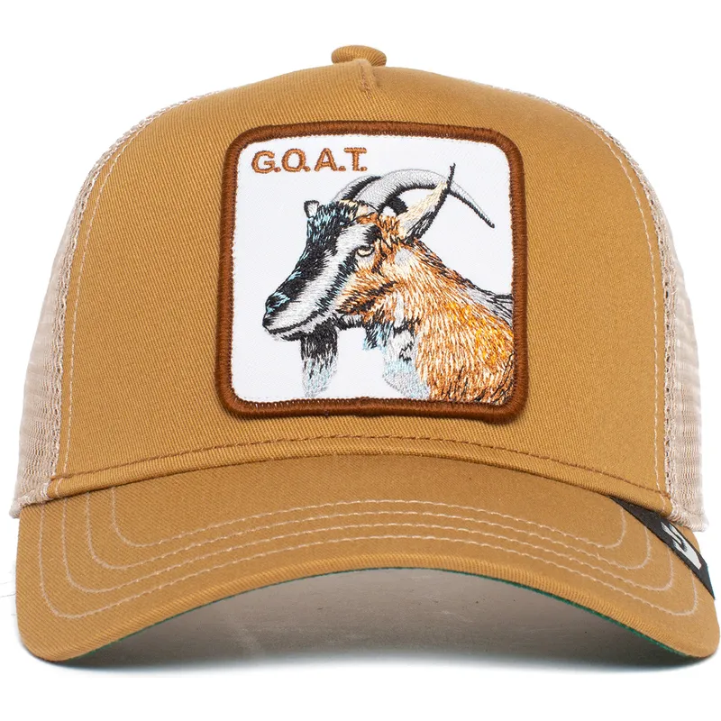 petten-gebogen-bruin-snapback-the-goat-the-farm-van-goorin-bros
