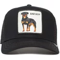 goorin-bros-rottweiler-dog-bad-boy-the-baddest-boy-the-farm-black-trucker-hat