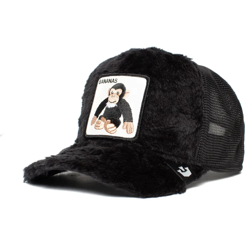 petten-gebogen-zwart-snapback-voor-kinderen-van-bananas-little-nanner-the-farm-van-goorin-bros