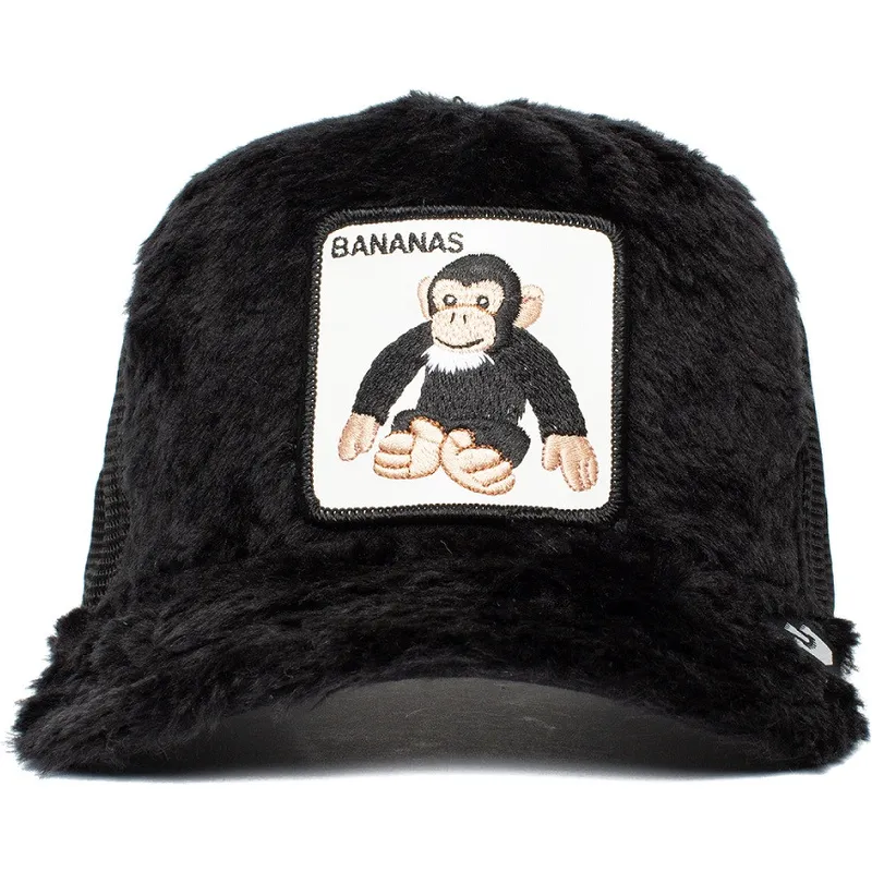 petten-gebogen-zwart-snapback-voor-kinderen-van-bananas-little-nanner-the-farm-van-goorin-bros