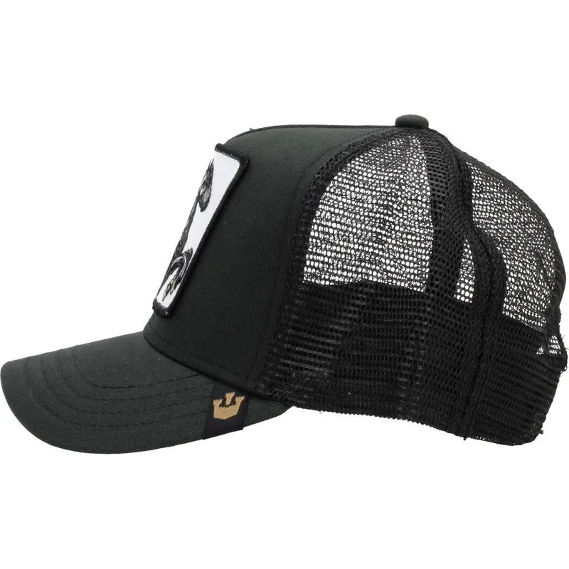 cap-gebogen-black-snapback-voor-kinderen-the-farm-van-goorin-bros