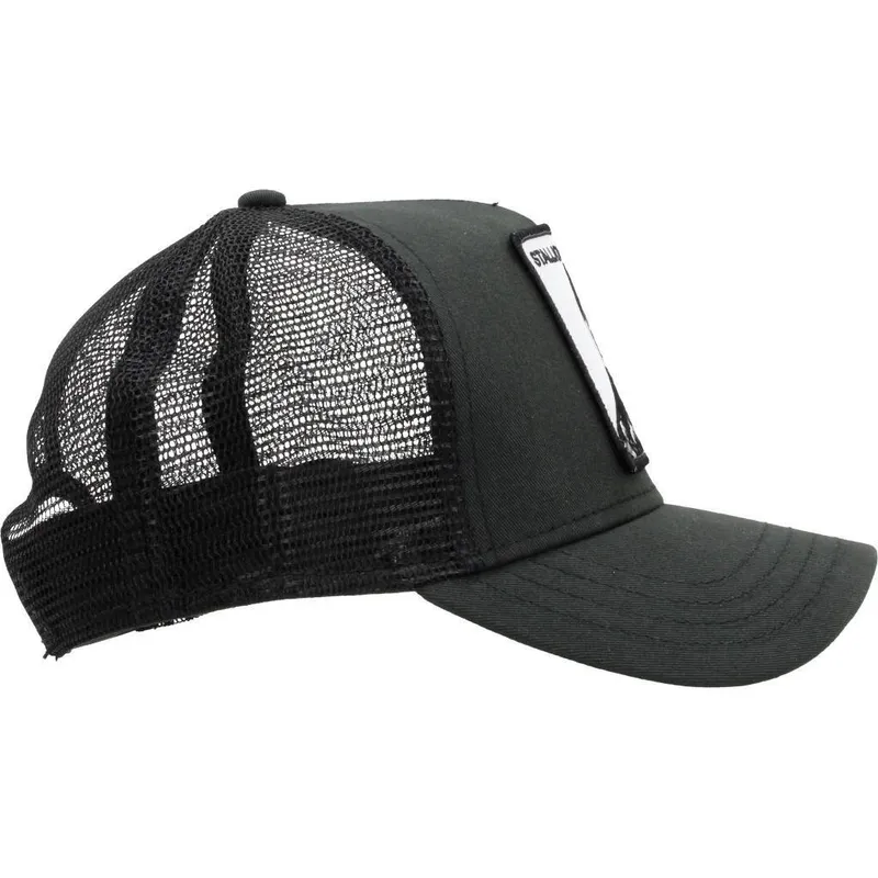 sort-trucker-kasket-til-dreng-hest-little-stallion-the-farm-fra-goorin-bros