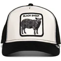 casquette-trucker-blanche-et-noire-mouton-revolter-goorin-bros