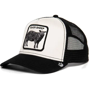 casquette-trucker-blanche-et-noire-mouton-revolter-goorin-bros