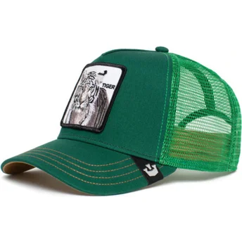 Casquette trucker verte tigre The Silver Tiger The Farm Goorin Bros.