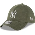 gorra-curva-verde-ajustada-39thirty-cord-de-new-york-yankees-mlb-de-new-era