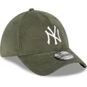 gorra-curva-verde-ajustada-39thirty-cord-de-new-york-yankees-mlb-de-new-era