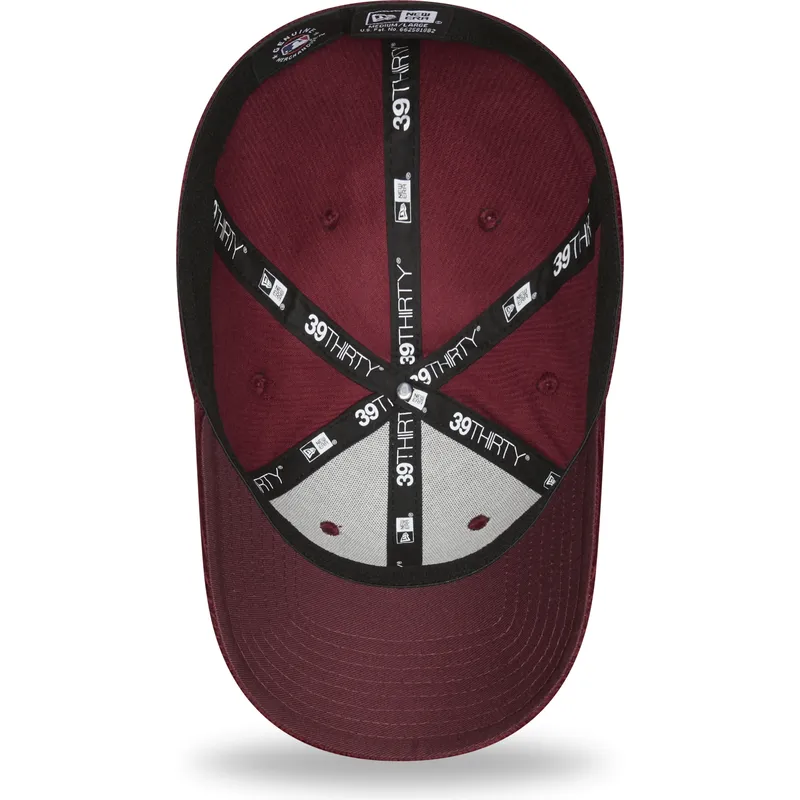 petten-gebogen-rood-fitted-39thirty-cord-van-boston-red-sox-mlb-van-new-era