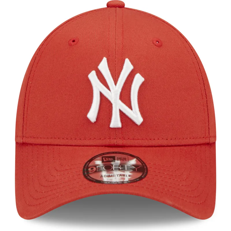 Casquette MLB New York Yankees New Era League Basic 9Forty Rouge pour Enfant