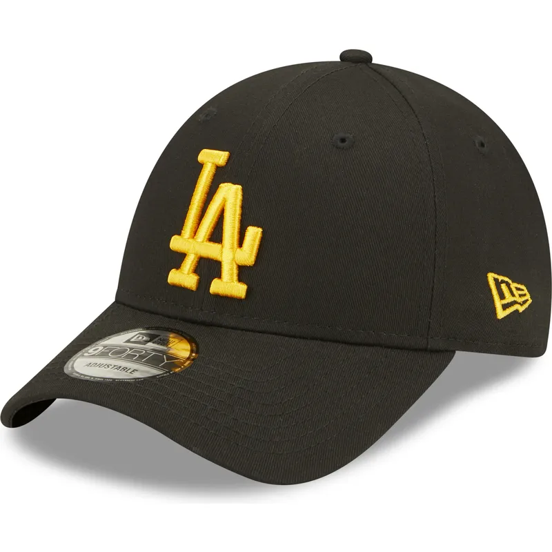 petten-gebogen-zwart-verstelbaar-9forty-league-essential-van-los-angeles-dodgers-mlb-van-new-era petten-gebogen-zwart-verstelbaar-9forty-league-essential-van-los-angeles-dodgers-mlb-van-new-era