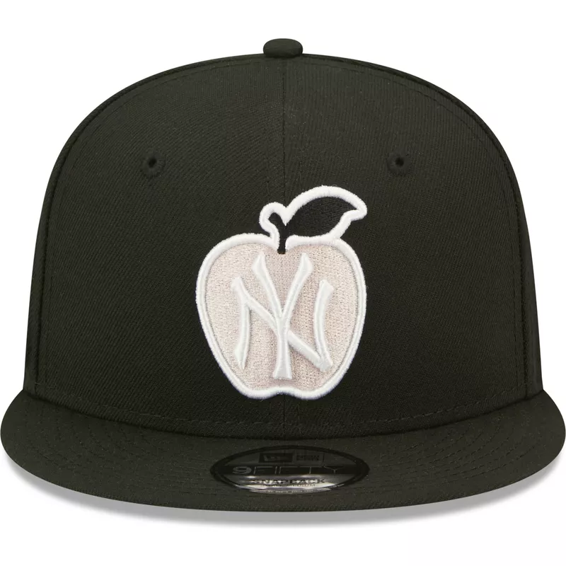 new-era-flat-brim-9fifty-ny-apple-new-york-yankees-mlb-black-snapback-cap