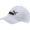 casquette-courbee-blanche-ajustable-pour-enfant-essentials-puma