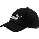 puma-curved-brim-youth-essentials-black-adjustable-cap