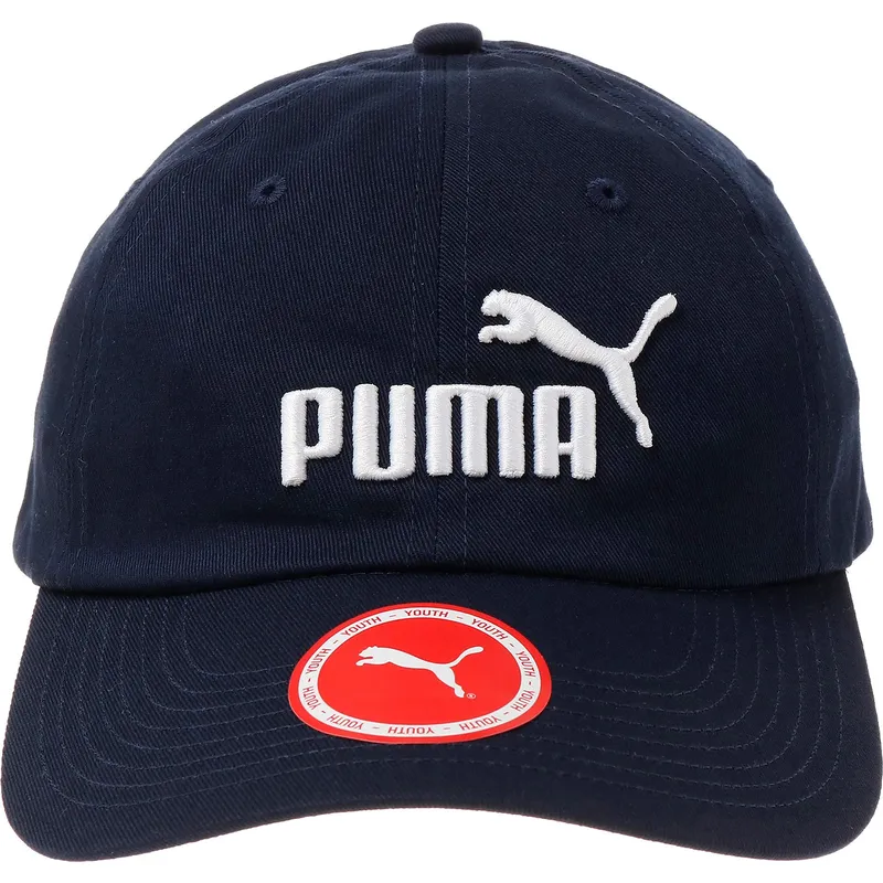 gorra-curva-azul-marino-ajustable-para-nino-essentials-de-puma