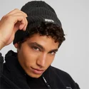 bonnet-noir-ribbed-classic-cuff-puma