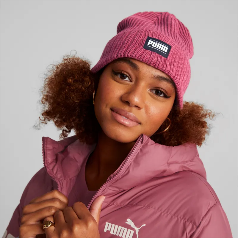 mutsen-rood-ribbed-classic-cuff-van-puma mutsen-rood-ribbed-classic-cuff-van-puma
