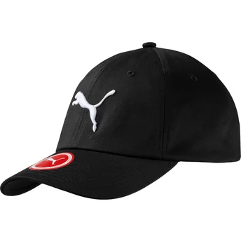 Casquette courbée noire ajustable Essentials Puma