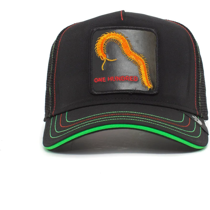 petten-gebogen-zwart-snapback-one-hundred-bug-blaster-the-farm-van-goorin-bros petten-gebogen-zwart-snapback-one-hundred-bug-blaster-the-farm-van-goorin-bros