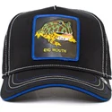 schwarze-und-blaue-trucker-kappe-frosch-big-mouth-puck-yeah-the-farm-von-goorin-bros