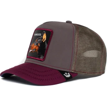 petten-gebogen-grijs-snapback-the-farm-van-goorin-bros
