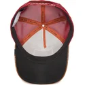 casquette-trucker-orange-et-rouge-tigre-spotlight-metallic-the-farm-goorin-bros