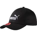 casquette-courbee-noire-ajustable-essentials-puma