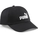 casquette-courbee-noire-ajustable-essentials-puma