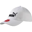 casquette-courbee-blanche-ajustable-essentials-puma