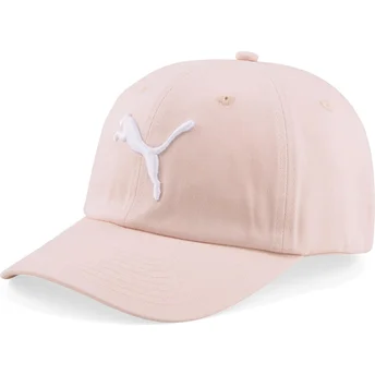 Casquette courbée rose ajustable Essentials Cat Logo Puma