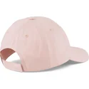 casquette-courbee-rose-ajustable-essentials-cat-logo-puma