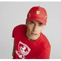petten-gebogen-rood-verstelbaar-sptwr-race-b-van-ferrari-formula-1-van-puma