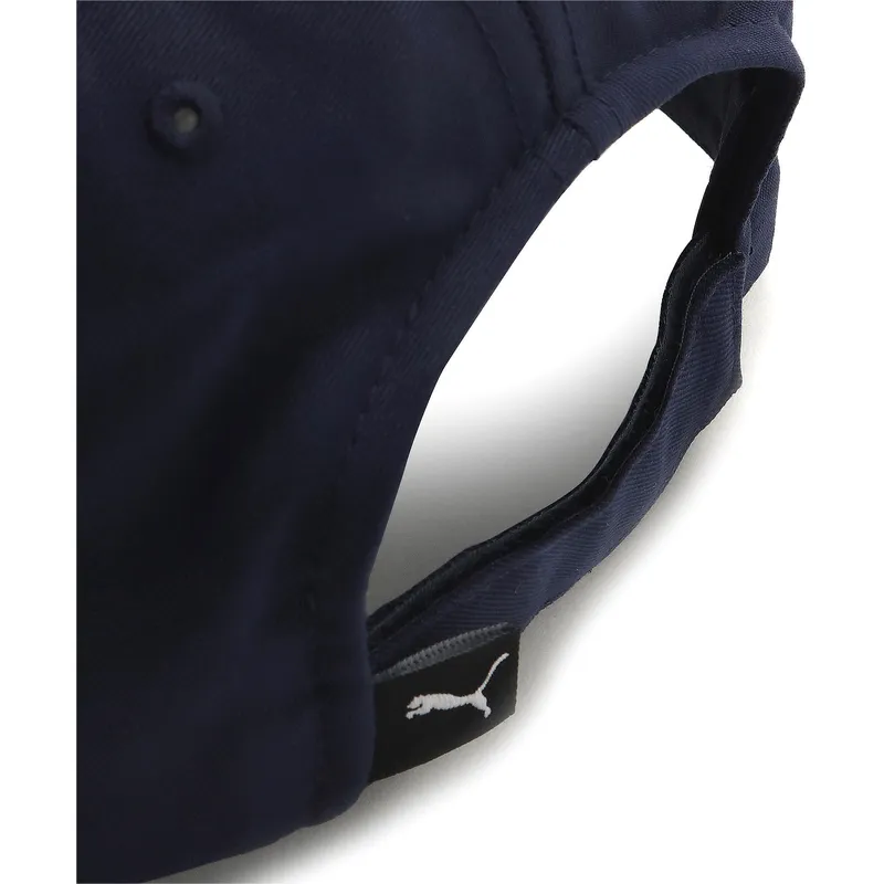 casquette-courbee-bleue-marine-ajustable-metal-cat-puma