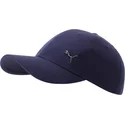 casquette-courbee-bleue-marine-ajustable-metal-cat-puma
